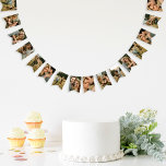 Elegante benutzerdefinierte Foto-Jagdfahnen Wimpelkette<br><div class="desc">Das Minimalistische Elegant Banner eignet sich hervorragend für ein Brautparty,  eine Geburtstagsfeier oder eine Babydusche. Fügen Sie einfach nur Fotos hinzu und seien Sie bereit!</div>