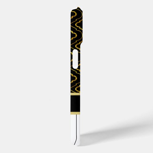 Elegante, benutzerdefinierte Klaviertasten mit Gol Case-Mate iPhone Hülle (Rückseite / Rechts)