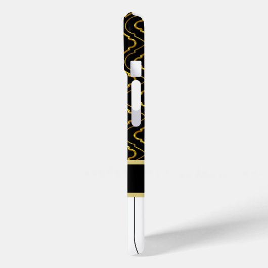 Elegante, benutzerdefinierte Klaviertasten mit Gol Case-Mate iPhone Hülle (Rückseite / Links)