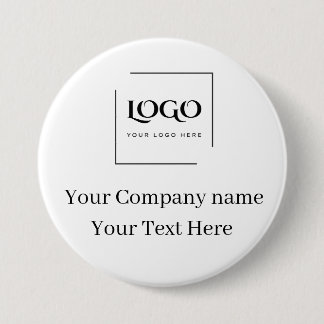 Elegante benutzerdefinierte Logo-Vorlage Button
