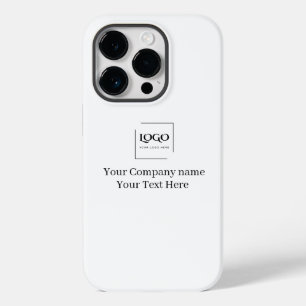 Elegante benutzerdefinierte Logo-Vorlage Case-Mate iPhone 14 Pro Hülle