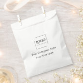 Elegante benutzerdefinierte Logo-Vorlage Geschenktütchen (Ausgeschnitten)