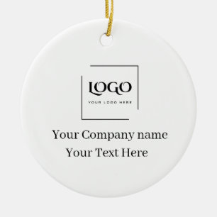 Elegante benutzerdefinierte Logo-Vorlage Keramik Ornament