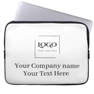 Elegante benutzerdefinierte Logo-Vorlage Laptopschutzhülle