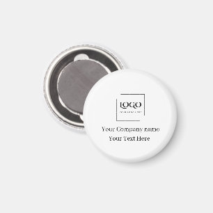 Elegante benutzerdefinierte Logo-Vorlage Magnet