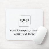 Elegante benutzerdefinierte Logo-Vorlage Mousepad (Mit Mouse)