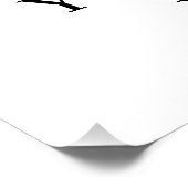 Elegante benutzerdefinierte Logo-Vorlage Poster (Ecke)