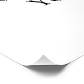 Elegante benutzerdefinierte Logo-Vorlage Poster (Ecke)
