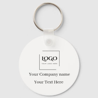 Elegante benutzerdefinierte Logo-Vorlage Schlüsselanhänger