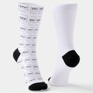 Elegante benutzerdefinierte Logo-Vorlage Socken