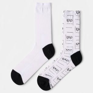 Elegante benutzerdefinierte Logo-Vorlage Socken