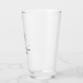 Elegante benutzerdefinierte Logovorlage Glas (Links)