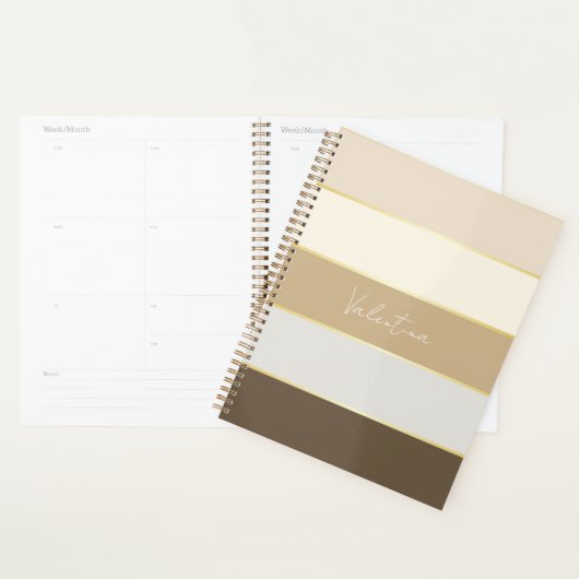 elegante, benutzerdefinierte Sommerfarben Farbbloc Planer (Anzeige)