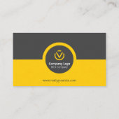 Elegante benutzerdefinierte Visitenkarte (Rückseite)