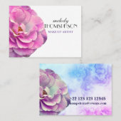 Elegante benutzerdefinierte Visitenkarte (Vorne/Hinten)