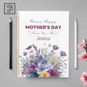 Elegante benutzerdefinierte Wildblumen Planer