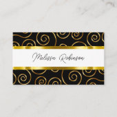 Elegante Berater- oder Concierge-Geschäftskarten Visitenkarte (Vorderseite)