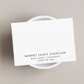 Elegante Beratung für den Abschluss des Absolvente Begleitkarte