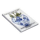 Elegante Berries Notizblock (Rechte Seite)