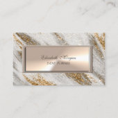 Elegante Beruflich Gold Glitzer Touch Visitenkarte (Vorderseite)