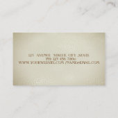 Elegante Beruflich stilvolle Moderne, Lippen Visitenkarte (Rückseite)