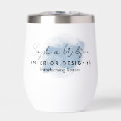 Elegante Berufliche Aquarellzeichnung (Vorderseite)