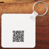 Elegante Berufliche Aquarellzeichnung Schlüsselanhänger (Rückseite)