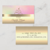 Elegante Berufliche Bäckerei Visitenkarte (Vorne/Hinten)