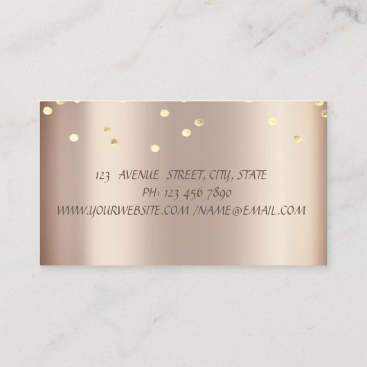 Elegante Berufliche dunkle Rote Mischung Visitenkarte (Rückseite)