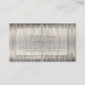 Elegante Berufliche Einfache Loyalität Karte (Rückseite)