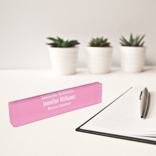 Elegante Berufliche Führungskraft Business Office Namensplakette