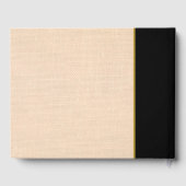 Elegante Berufliche Imitate Tweed Retirement Gästebuch (Rückseite)