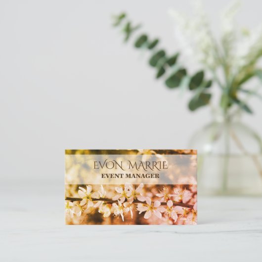 Elegante Berufliche Karte (Stehend Vorderseite)