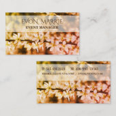 Elegante Berufliche Karte (Vorne/Hinten)