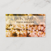 Elegante Berufliche Karte (Vorderseite)