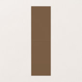 Elegante berufliche moderne Brown-Geschäfts-Karte Visitenkarten (Innenseite Aufgefaltet)