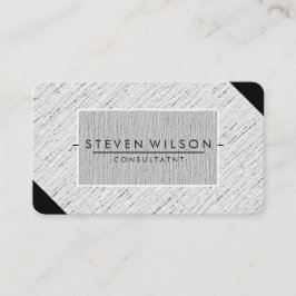 Elegante Berufliche moderne, subtile Schlichte Wäs Visitenkarte