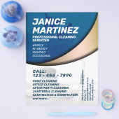 Elegante berufliche Reinigung inspiriert Flyer (Einzeln)