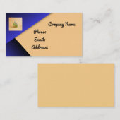 Elegante Berufliche Visitenkarte - Anpassbar (Vorne/Hinten)