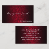 Elegante Berufliche Visitenkarten Visitenkarte (Vorne/Hinten)