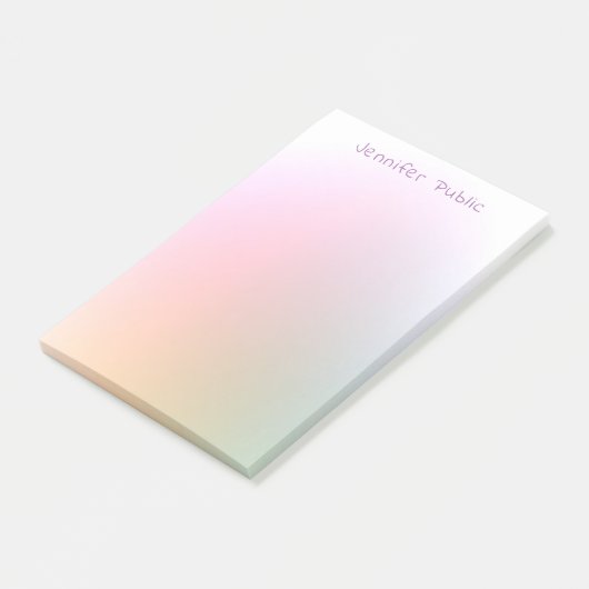 Elegante Berufliche Vorlage Moderne Post-it Klebezettel (angewinkelt)