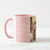 Elegante Best Mama Ever Foto Tasse (Links)