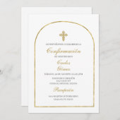 Elegante Bestätigung Einladung (Vorne/Hinten)