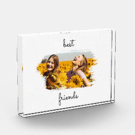 Elegante BESTE FREUNDIN Die besten Freunde für imm Fotoblock