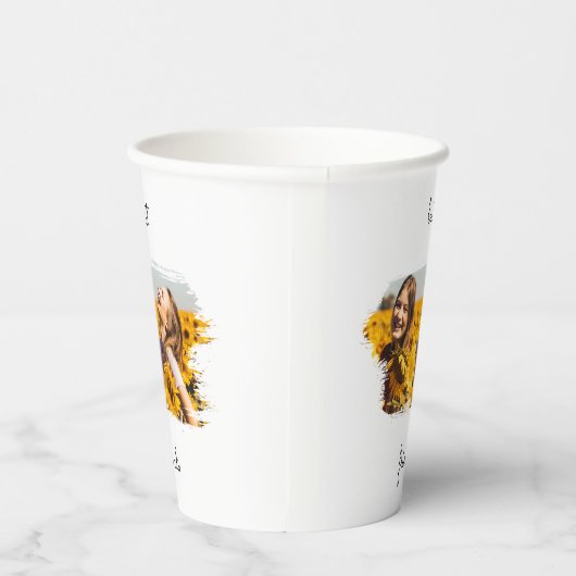 Elegante BESTE FREUNDIN Die besten Freunde für imm Pappbecher (Rechts)