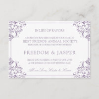 Elegante Bevorzugungs-Spende kardiert | Nadine