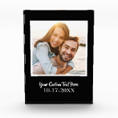 Elegante Bewahrung benutzerdefinierter Vorlage Sch Fotoblock (Vorderseite)