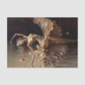 Elegante Bewegung Seidenpapier (Vorderseite)