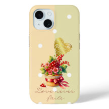 Elegante Bibel-Punkt-Beeren-Blumen-Cupcake-Herz