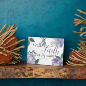 Elegante Bibel Verse, die durch den Glauben gehen, Fotoplatte (Seite)